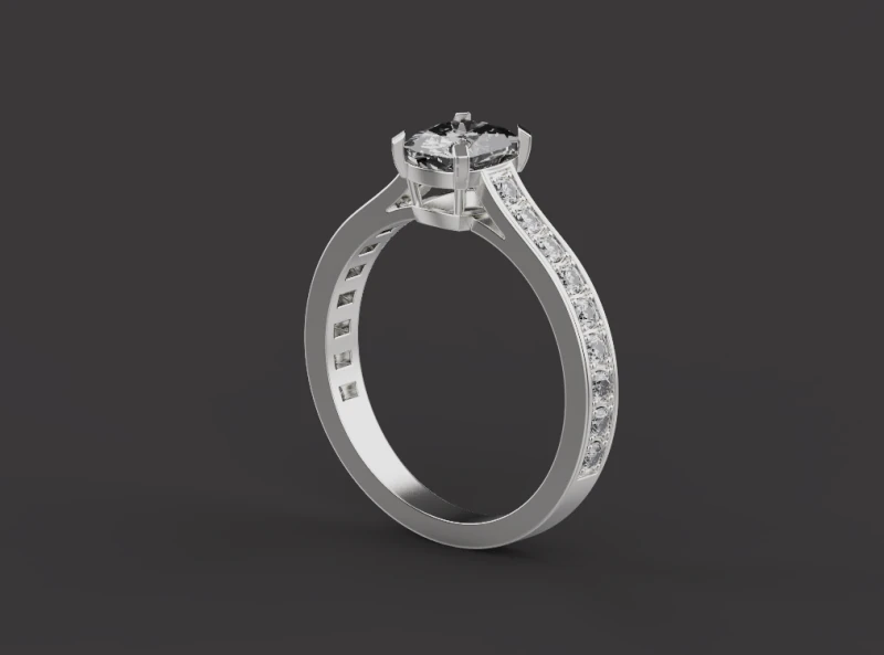 Anello 30923 Modello 3D .c4d .max .obj .3ds .fbx .stl .blend 