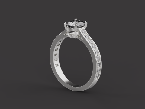 Ring 30923 3D Модель