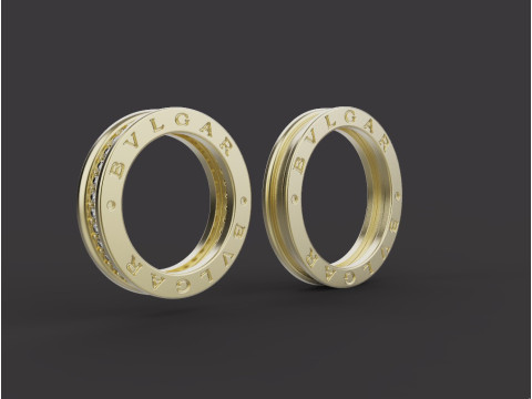 Rings 66699 3D Модель