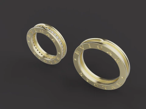Rings 66699 3D Model