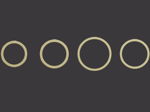 Rings 52841 3Dモデル