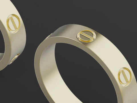 Rings 52841 3D Model