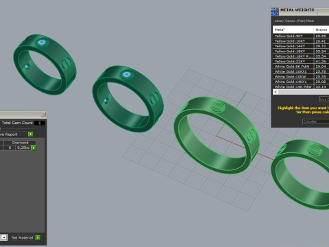 Rings 52841 3Dモデル