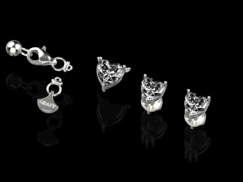Studs and Pendant set 75037 3D Model