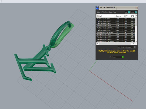 Earrings 29168 3D Model