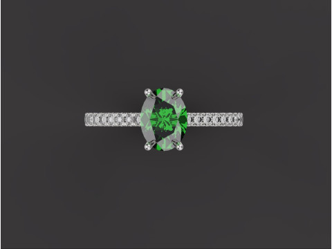 Ring 52157 3D Model