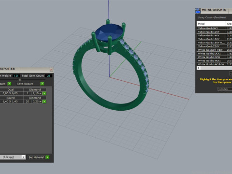 Ring 52157 3D Model