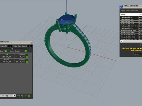 Ring 52157 3D Model