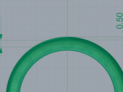 Ring 30077 3D Model