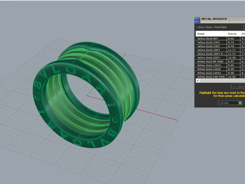 Ring 30077 3D Model