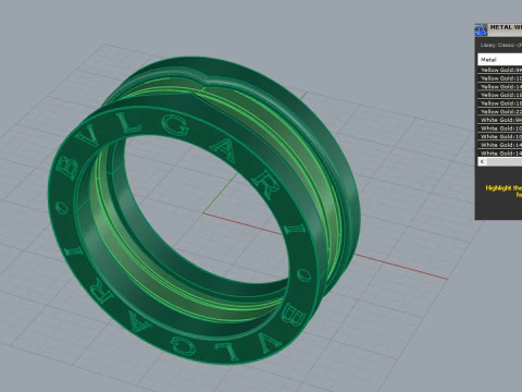 Anello 30522 Modello 3D