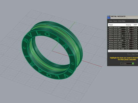Ring 52992 3D Model