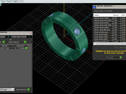 Ring 67206 3D Model