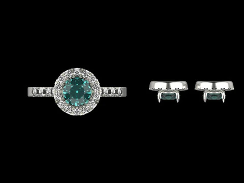 Ring and Earrings set 65808 3D Model