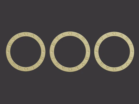 Rings 52052 3D Model