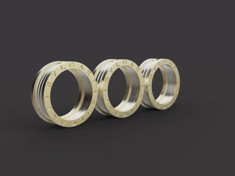 Rings 52052 3D Model
