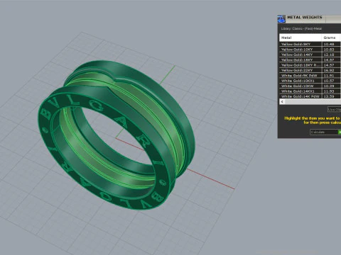 रिंग 30519 3D मॉडल