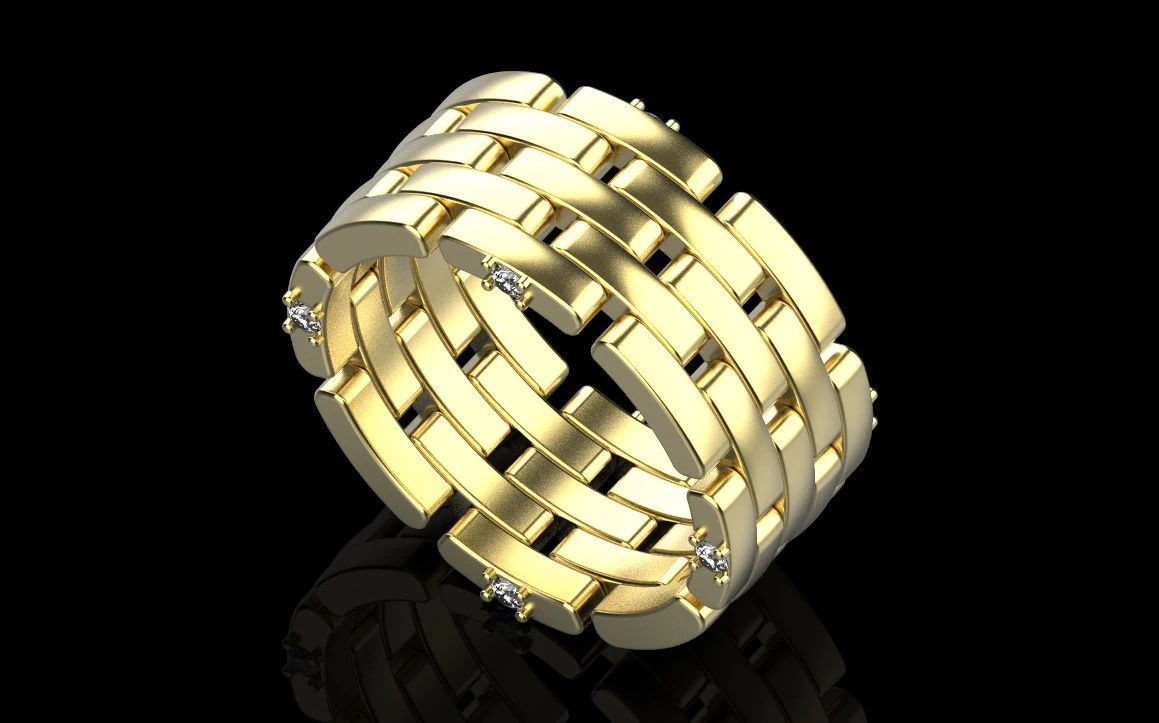 Ring 29140 3D Model .c4d .max .obj .3ds .fbx .stl .blend 