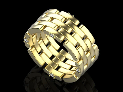 Bague 29140 Modèle 3D