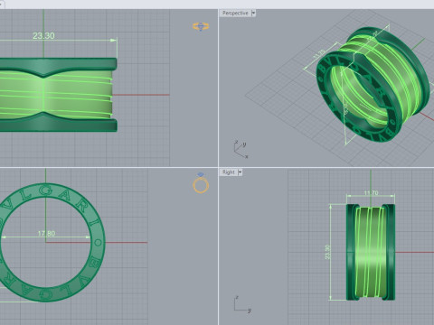Ring 51278 3D Model