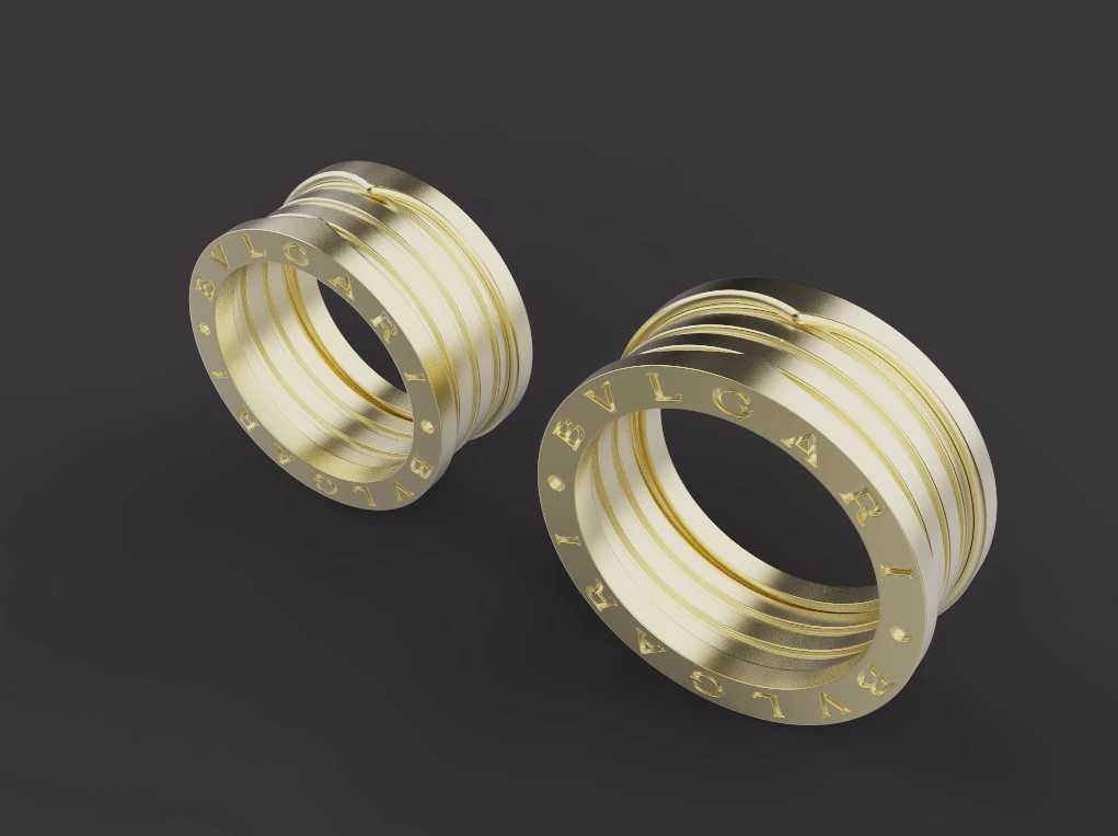 Rings 30240 3D Model .c4d .max .obj .3ds .fbx .stl .blend