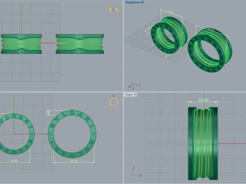 Rings 30240 3D Model
