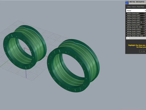 Rings 30240 3D Model