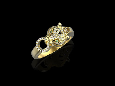 Panther Ring 29101 3Dモデル