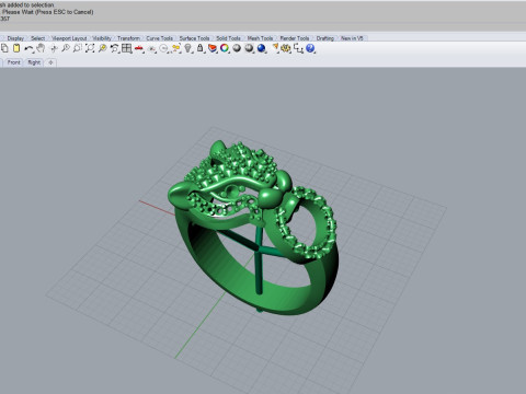 Panther Ring 29101 Modèle 3D