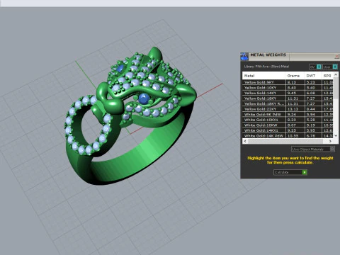 Anel Pantera 29101 Modelo 3D