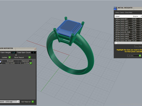 Ring 51807 3D Model