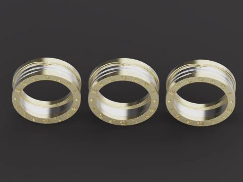 Rings 52052 3D Model