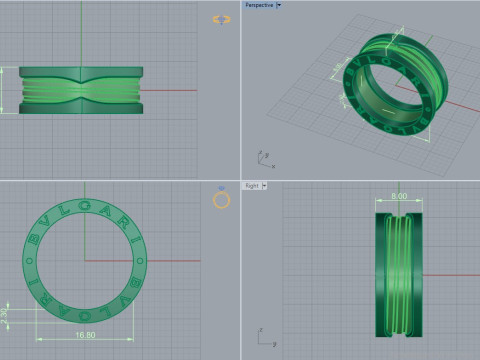 Ring 30495 3D Model