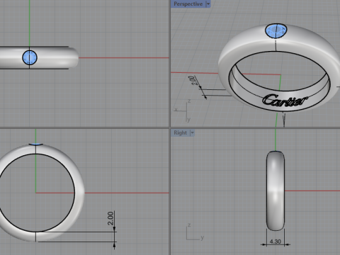 Ring 51439 Model 3D
