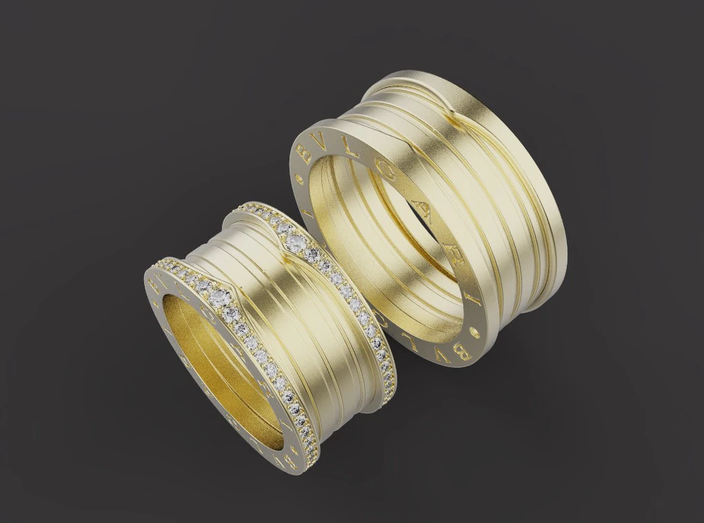 Rings 30367 3D Model .c4d .max .obj .3ds .fbx .stl .blend