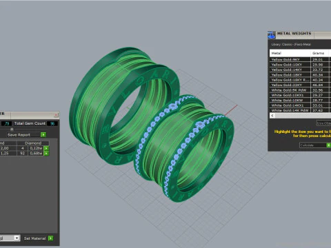 Rings 30367 3D Model