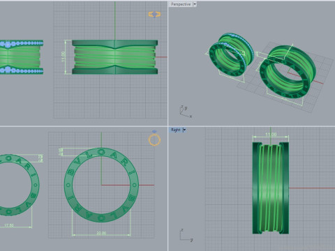 Rings 30367 Modelo 3D