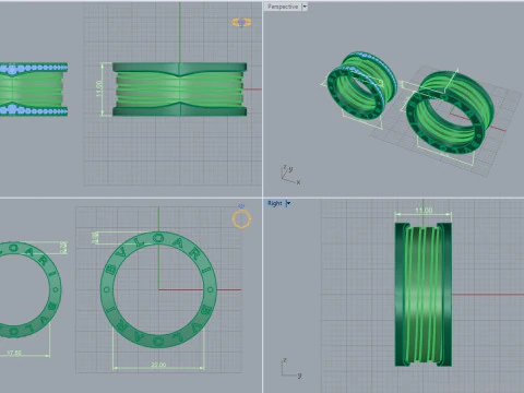 Rings 30367 3D Model