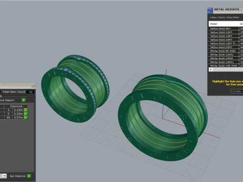 Rings 30367 3D Model