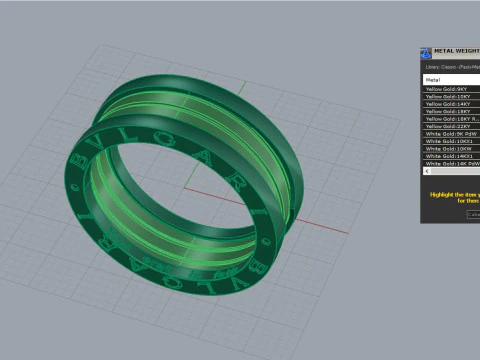 Ring 15178 3D Model