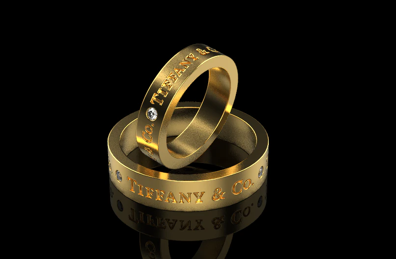 Rings 51235 3D Model .c4d .max .obj .3ds .fbx .stl .blend