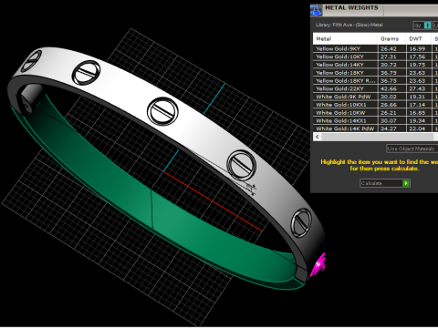 Bracelet 67434 3D Model