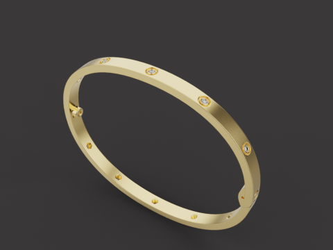 Bracelet 67407 Modello 3D