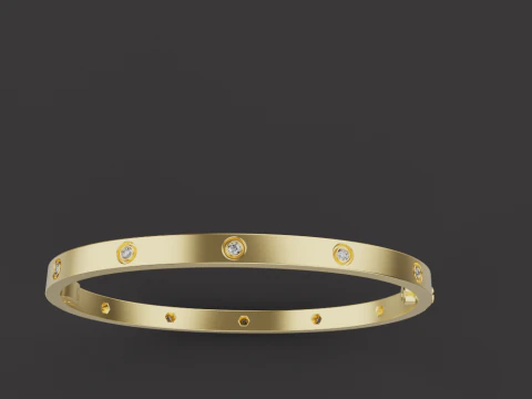 Bracelet 67407 3D Model