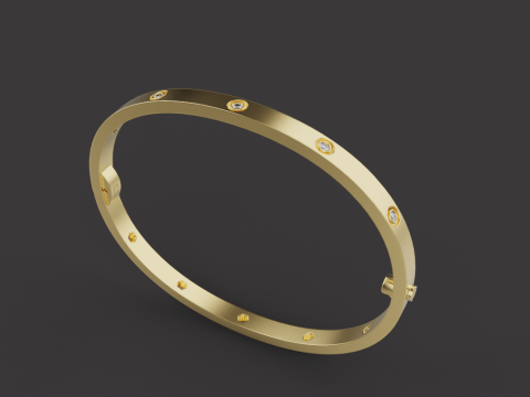 Bracelet 67407 Modello 3D