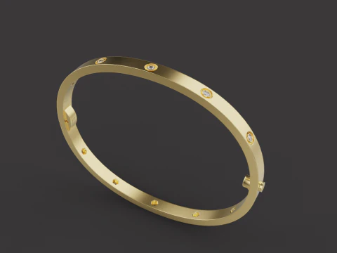 Bracelet 67407 3D Model