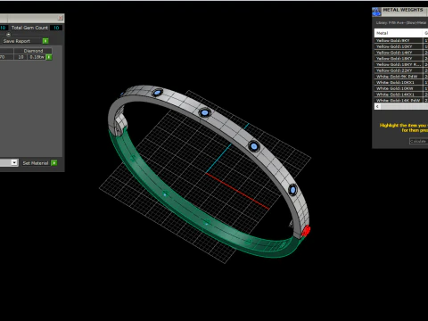 Bracelet 67407 3D Model