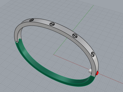 Bracelet 67404 Modelo 3D