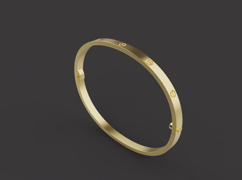 Bracelet 67395 3D Model .c4d .max .obj .3ds .fbx .stl .blend