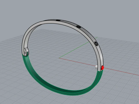 Bracelet 67395 3D Model